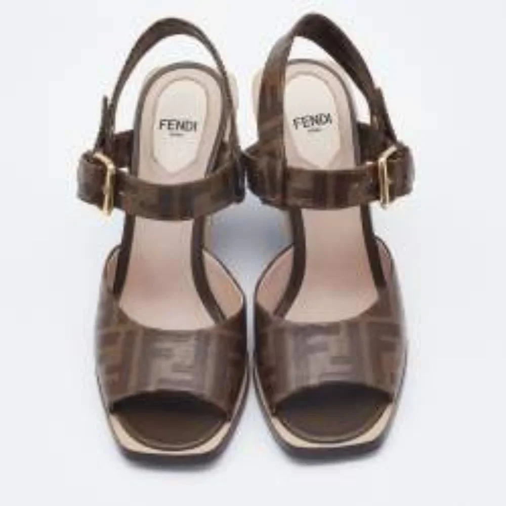 Fendi zucca zeppatessuto